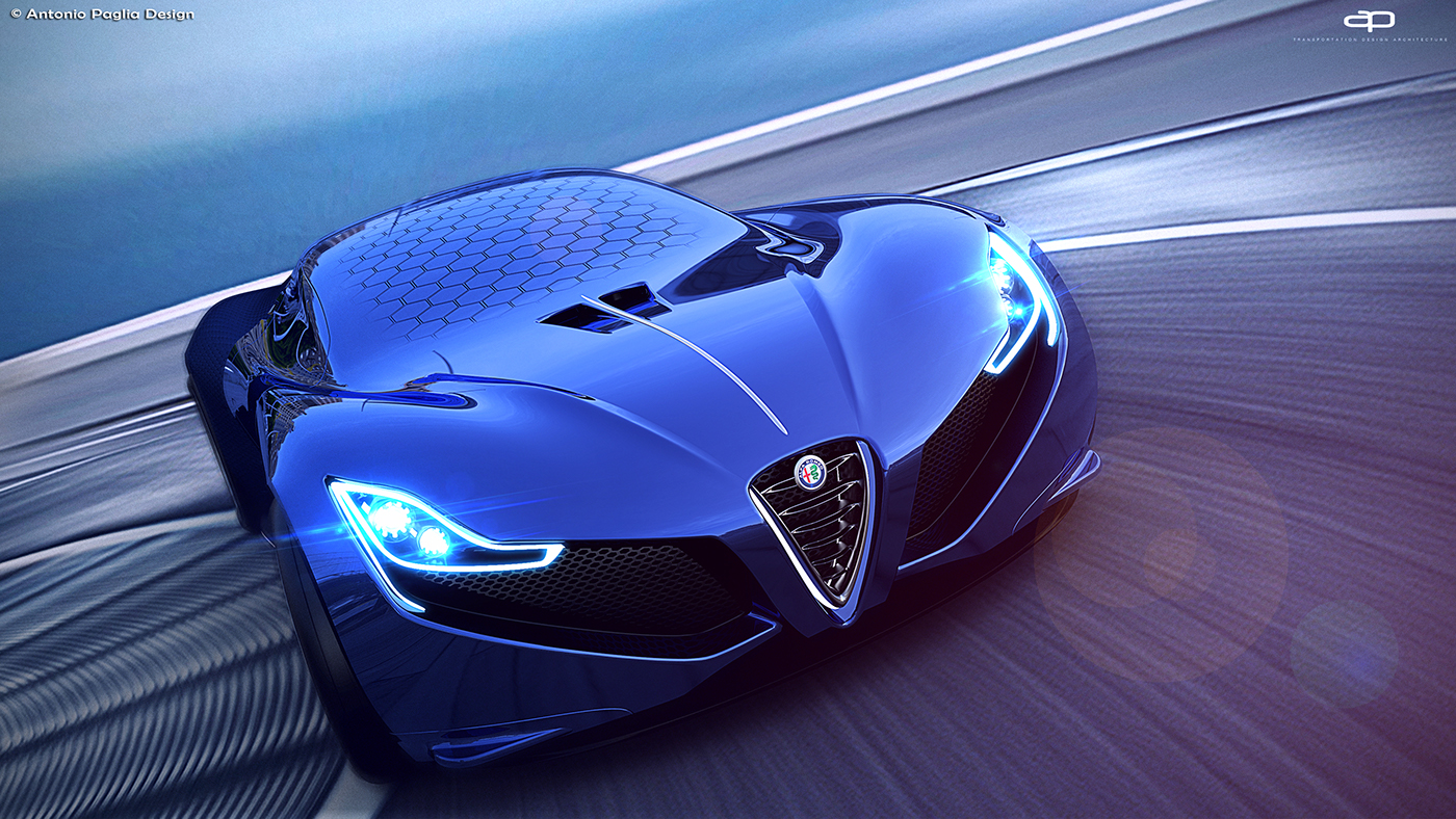 grace，power，alfa，alpha，Concept sports car，